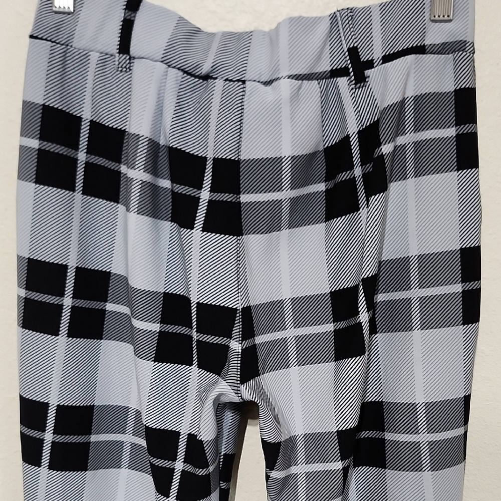 Kids Plaid Casual Pants - Black and Gray - Picture 7 of 8